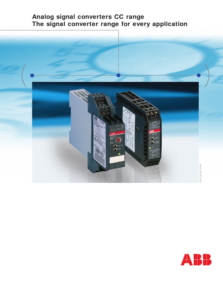 Abb Signal Converter book Signal (Electrical Engineering) Thermocouple