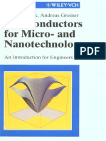 Semiconductors for Micro and Nanotechnology An Introduction for Engineers -Korvink J. G., Greiner A..pdf