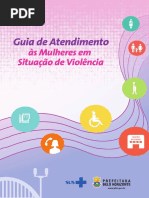Guia de atendimento às Mulheres em Situação de Violência