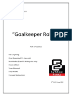 Ee3 Goalkeeper Robot