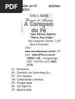 A Coragem Da Fé (Psicografia Carlos a. Bacelli - Espírito Bezerra de Menezes)
