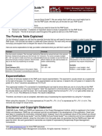 Formula Study Guide