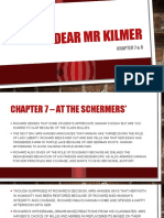 Dear Mr Kilmer