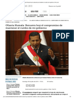 Ollanta Humala_ Renuevo Hoy El Compromiso 