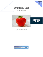 Strawberry Lane Piano Sheet Music PDF