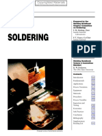 Soldering: Prepared by The Welding Handbook Chapter Committee On Soldering: F. M. Hosking, Chair
