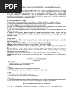 Estrutura de Trabalho para Recuperação de Nota Metódico