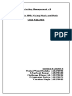 Marketing Management – II: Polyphonic HMI Case Analysis