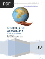 Download GEOGRAFA MDULO I BIMESTRE - 2 AO SECUNDARIA by Rolando Rios Reyes SN33856032 doc pdf
