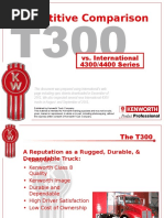 Kenworth T300 vs International 4400