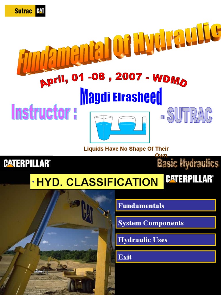 Basic Hydraulic | PDF | Pump | Liquids