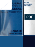 Casarino - Manual de Derecho Procesal Civil Tomo III