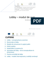 Lobby Modul Curs