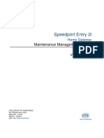 Speedport Entry 2i Maintenance Management EN V 2 1 PDF