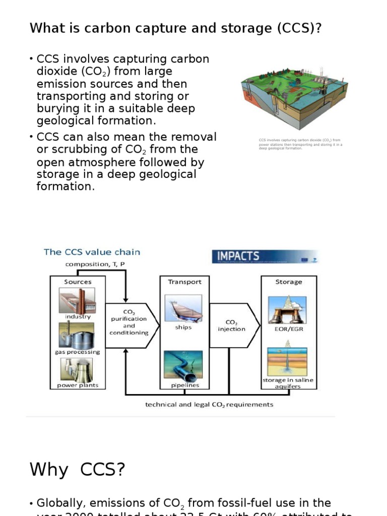Understanding Carbon Capture and Storage | PDF | Carbon Capture And ...