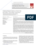 Analyzing Biological Rhythms in Clinical Trials