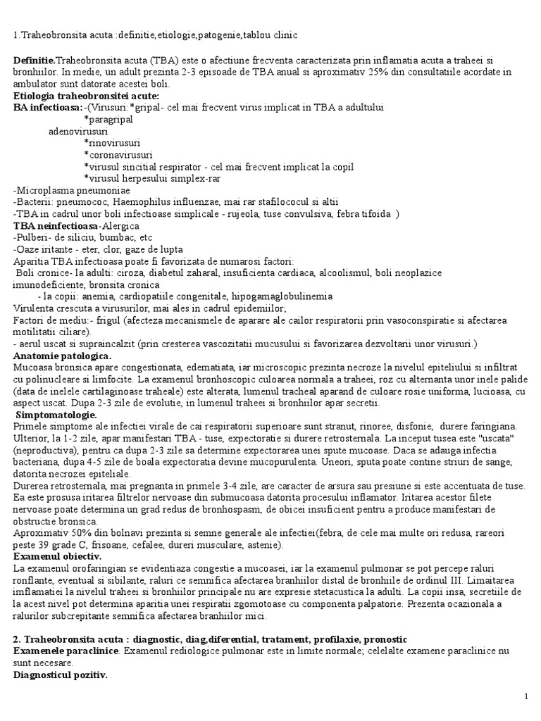 Medicina Interna Raspuns | PDF