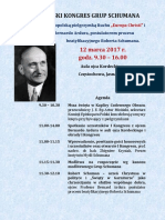 I EUROPEJSKI KONGRES GRUP SCHUMANA  połączony z ogólnopolską pielgrzymką Ruchu „Europa Christi”