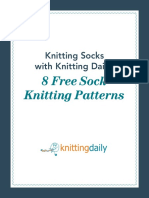 8 FREE Sock Patterns From Knitting Daily