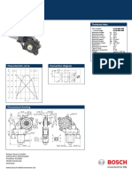 Bosch Motor DC 12V Data - Sheet