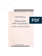 David Hume - Disertación Sobre Las Pasiones y Otros Ensayos Morales PDF