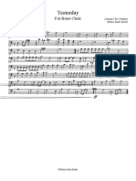 Yestarday - Partitura A Posto - 02 Trombone