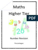 Percentages