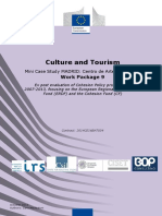 Culture and Tourism: Work Package 9