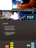 Soldadura Eléctrica y Autógena