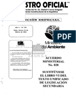 Acuerdo 028 - TULSMA Ultima Reforma PDF