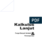 Daftar ISI Kalkulus Lanjut