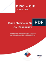 First National Study On Disability