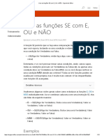 Usar As Funções SE Com E, OU e NÃO - Suporte Do Office