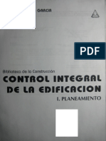 Control Integral de La Edificacion. I Planeamiento - German Puyana