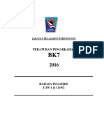 SPM BK 7 2016 Mark Scheme PDF
