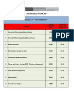 Tarifario INO 2015 PDF