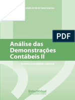 Análise Das Demonstrações Contábeis II