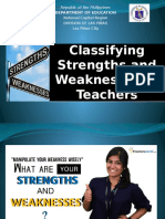 Classifying Strengths and Weaknesses of Teachers.pptx