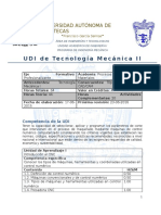 UDI Tecnología Mecánica II