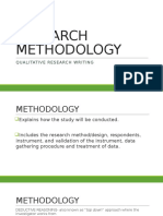 Research Methodology