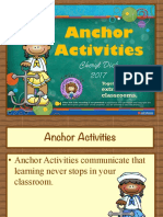 Anchor Activities 2017 Handout