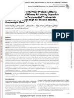 Casein Compared With Whey Proteins Affects the Organization of Dietary Fat During Digestion and Attenuates the Postprandial Triglyceride Response to a Mixed High Fat Meal in Healthy Overweight Men