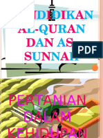 Pertanian Dalam Kehidupan-Quran Dan As-Sunnah