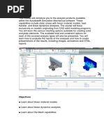 Autodesk Simulation Mechanical 2014 FEA - Training Book