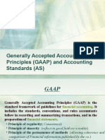Generally Accepted Accounting Principles (GAAP) and