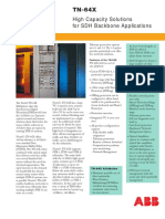 High Capacity Solutions For SDH Backbone Applications