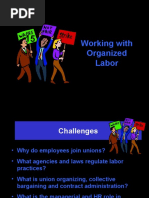 Working With Organized Labor