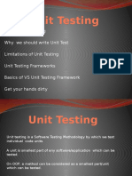 Unit Testing