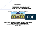 PROPOSAL Pembangunan Masjid