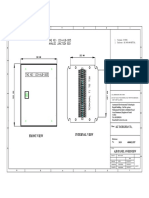 Front View Internal View: 1. Terminal - 30 NOS 2. Enclosure - AE 1003.600 RITTAL